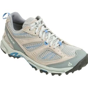 Vasque Opportunist Leather Hiking Shoe Tan Blue Women's 7